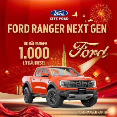 CHƯƠNG TRÌNH ĐẶC BIỆT THÁNG 4 – DÀNH RIÊNG CHO FORD RANGER NEXT GEN