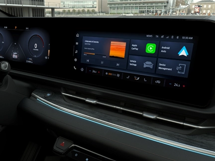 Ford Territory với bảng đồng hồ kỹ thuật số đầy tính công nghệ