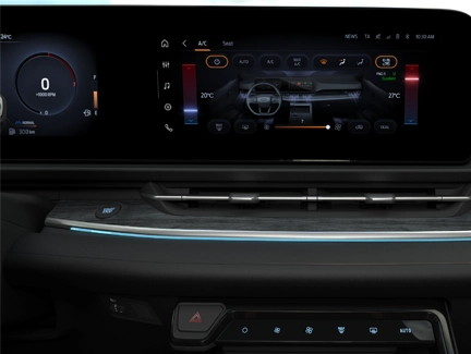 Hệ thống điều hòa tự động 2 vùng với chức năng lọc không khí cao cấp của Ford Territory